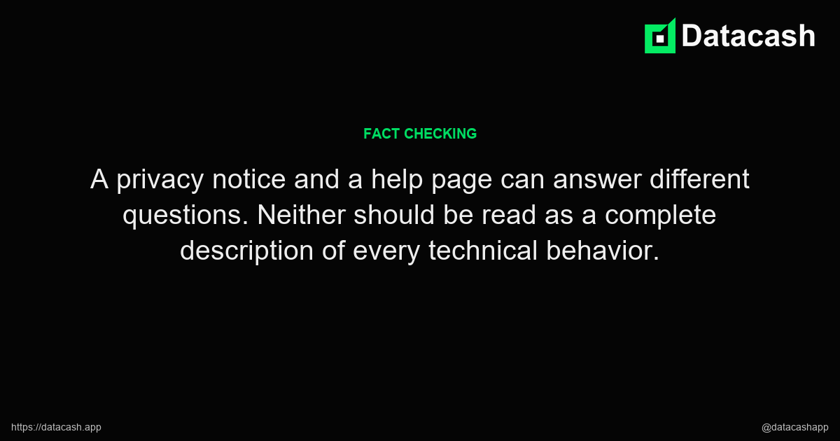 Comparing Privacy Notices with Help Documentation article quote graphic