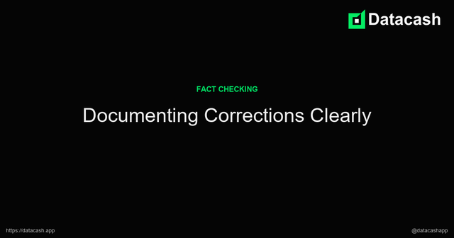 Documenting Corrections Clearly article image