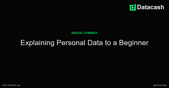 Explaining Personal Data to a Beginner article image