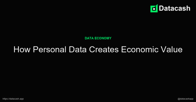 How Personal Data Creates Economic Value article image