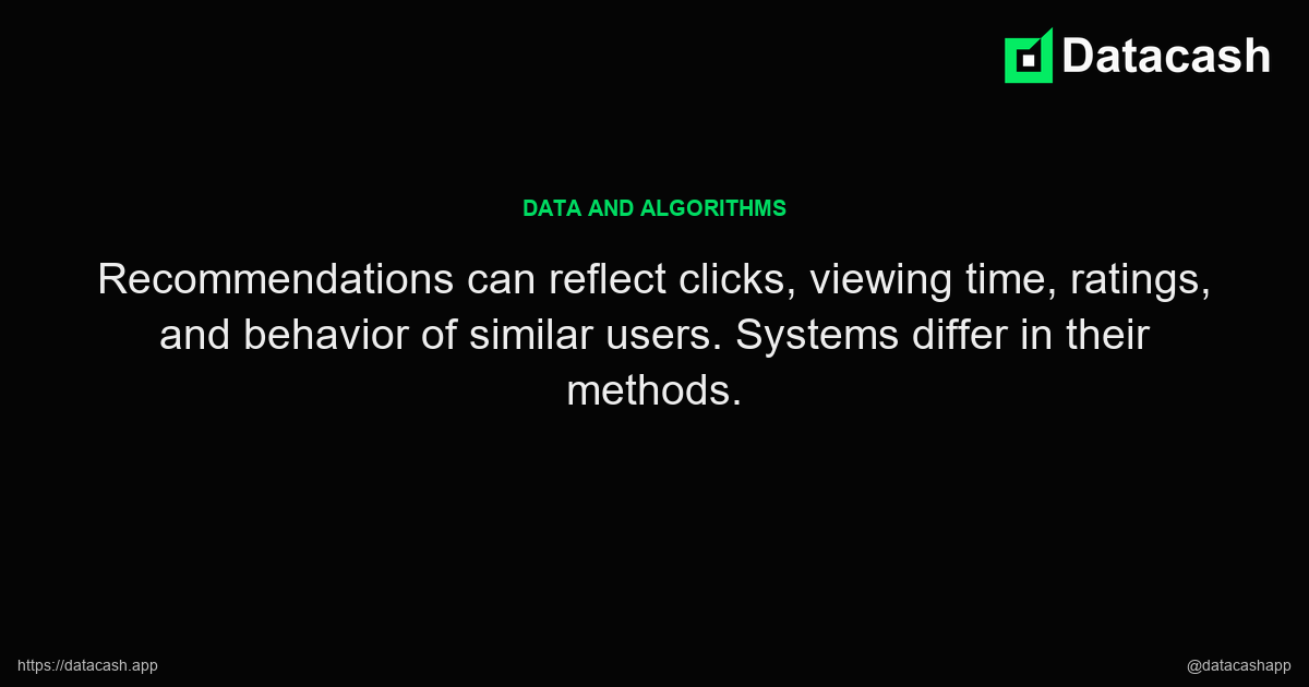 How Recommendation Systems Learn from Activity article quote graphic