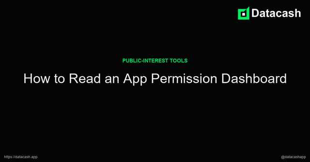 How to Read an App Permission Dashboard article image