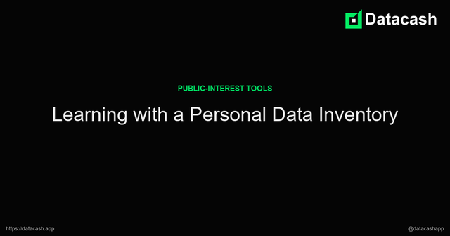 Learning with a Personal Data Inventory article image
