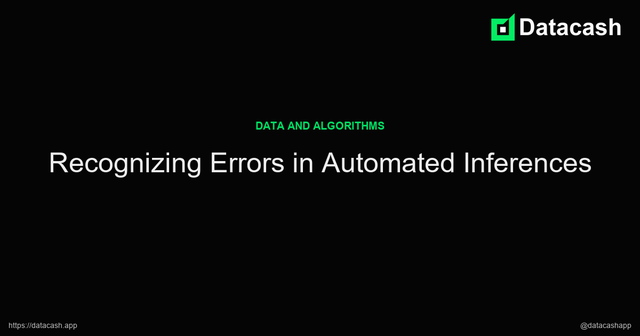 Recognizing Errors in Automated Inferences article image