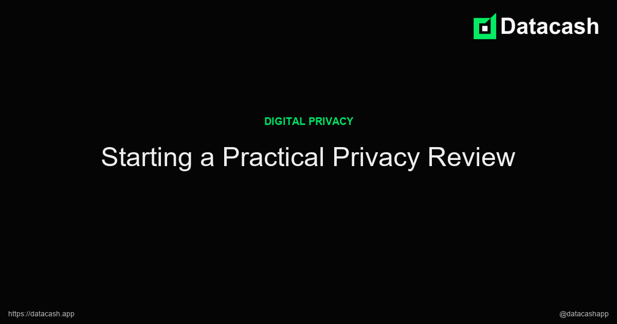 Starting a Practical Privacy Review article header image Starting a Practical Privacy Review article header image