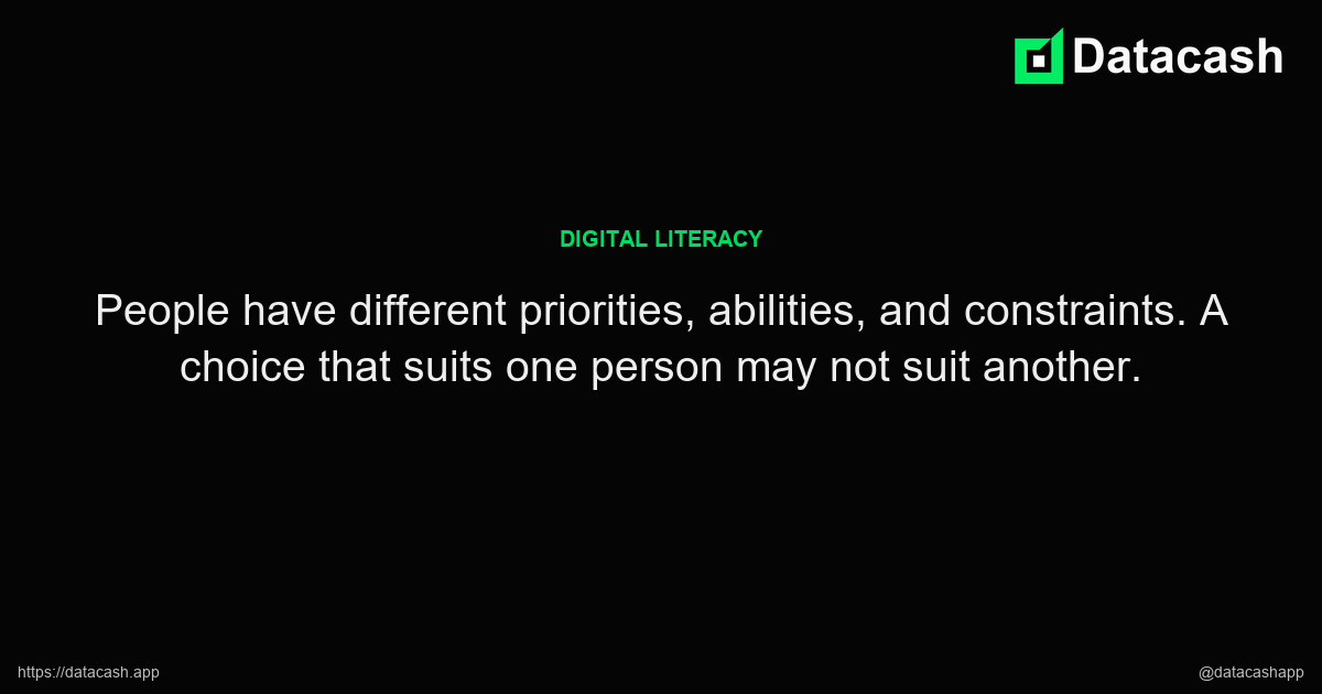 Teaching Data Choices for Different Needs article quote graphic