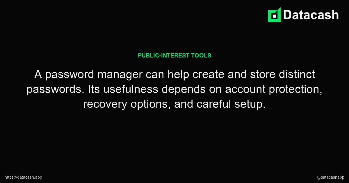 Using a Password Manager Thoughtfully key excerpt Using a Password Manager Thoughtfully article quote graphic