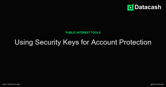 Using Security Keys for Account Protection article image